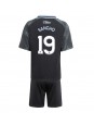 Aston Villa Jadon Sancho #19 Vieraspaita Lasten 2025-26 Lyhythihainen (+ shortsit)